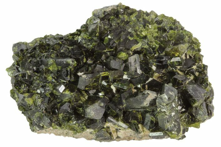 Epidote Crystal Cluster - Peru #98944